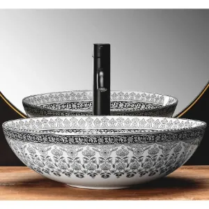 Obrazek Umywalka nablatowa Arte Dark Grey