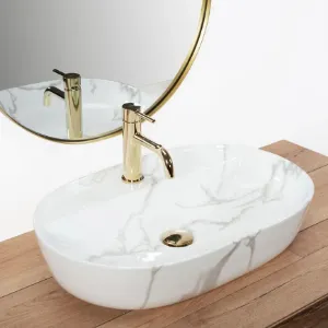 Obrazek Umywalka nablatowa Aura Shiny 61