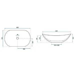 Obrazek Umywalka nablatowa Royal Lava Mat