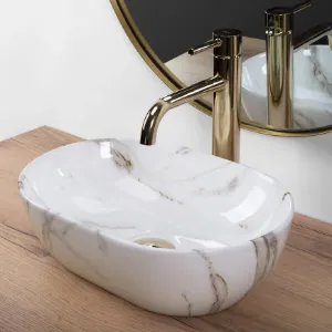 Obrazek Umywalka nablatowa Amelia Mini Aiax Shiny Rea-U9107