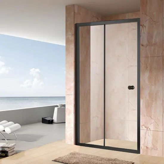 Obrazek Drzwi prysznicowe Vega 100x195 czarne