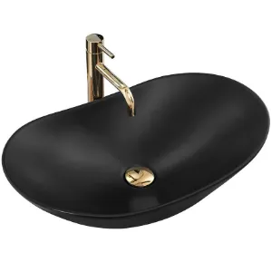 Obrazek Umywalka nablatowa Royal Black Matt