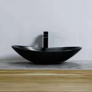 Obrazek Umywalka nablatowa Royal Black Matt