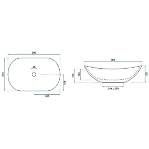 Obrazek Umywalka nablatowa Royal Gold