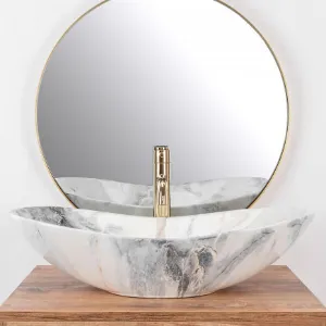 Obrazek Umywalka nablatowa Royal Granit Shiny