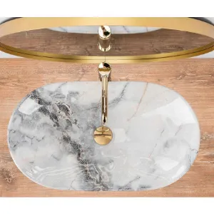 Obrazek Umywalka nablatowa Royal Granit Shiny