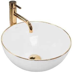 Obrazek Umywalka nablatowa Stella Gold Edge
