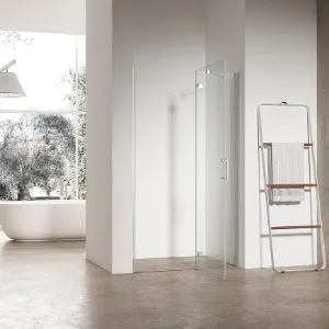 Obrazek Drzwi prysznicowe Jazz 90x190 chrom