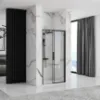 Obrazek Drzwi prysznicowe Rapid Slide 160x195 black Rea K6406