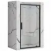 Obrazek Drzwi prysznicowe Rapid Swing 80x195 black Rea K6408