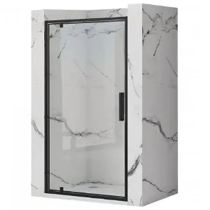 Obrazek Drzwi prysznicowe Rapid Swing 90x195 black Rea K6409