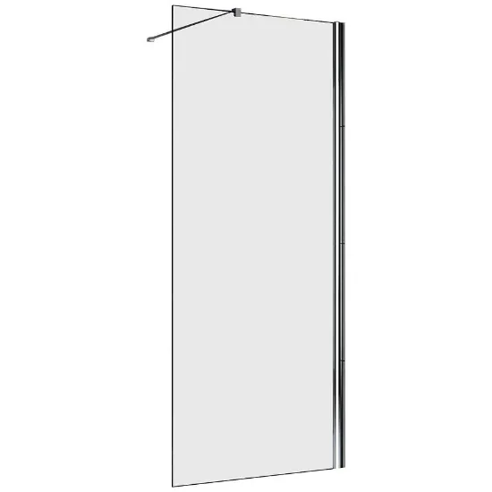 Obrazek Ścianka Walk-In Soft 50x195 chrom