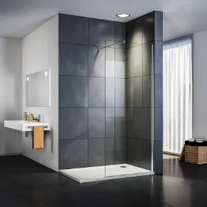 Obrazek Ścianka Walk-In Soft 80x195 chrom