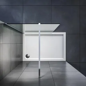 Obrazek Ścianka Walk-In Soft 80x195 chrom