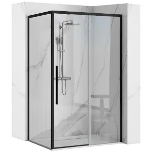 Obrazek Kabina prysznicowa Solar Rea K6412 90x90x195 black