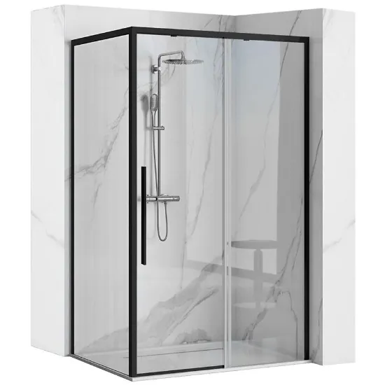 Obrazek Kabina prysznicowa Solar Rea K6412 90x90x195 black