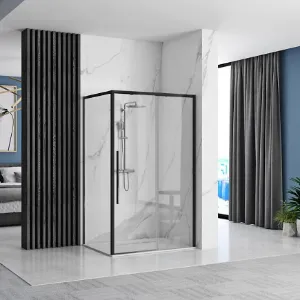 Obrazek Kabina prysznicowa Solar Rea K6412 90x90x195 black