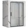 Obrazek Drzwi prysznicowe Rapid Swing 120x195 black Rea K6413