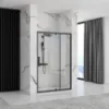 Obrazek Drzwi prysznicowe Rapid Swing 120x195 black Rea K6413
