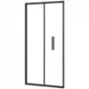 Obrazek Drzwi prysznicowe Rapid Fold 80x195 black Rea K6418