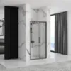 Obrazek Drzwi prysznicowe Rapid Fold 90x195 black Rea K6418
