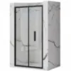 Obrazek Drzwi prysznicowe Rapid Fold 90x195 black Rea K6418