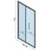 Obrazek Drzwi prysznicowe Rapid Fold 90x195 black Rea K6418