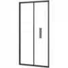 Obrazek Drzwi prysznicowe Rapid Fold 90x195 black Rea K6418