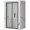 Obrazek Drzwi prysznicowe Rapid Fold 100x195 black Rea K6418