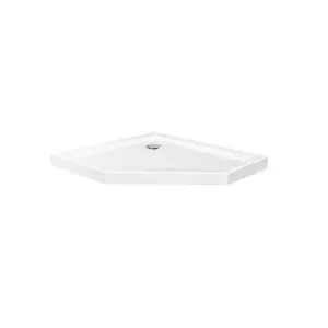 Obrazek BRODZIK PIĘCIOKĄTNY DIAMOND WHITE 90X90X5 K6522