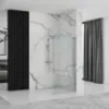Obrazek Ścianka Walk-in Aero ˝N˝ Rea K7553 90x195 chrom