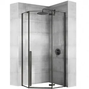 Obrazek Kabina prysznicowa Diamond Rea K5623 100x100x195 black