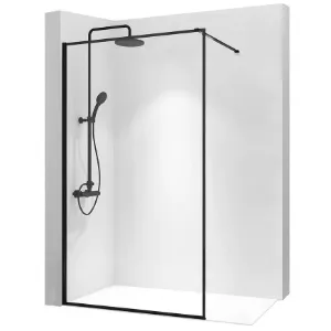 Obrazek Ścianka Walk-in Bler Rea K7638 90x195 black