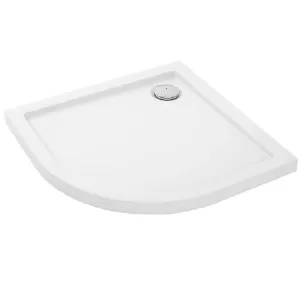 Obrazek Brodzik półokrągły Look Rea K7906 white 80x100 prawy