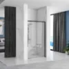 Obrazek Drzwi prysznicowe Solar 90x195 black Rea K6319