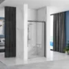 Obrazek Drzwi prysznicowe Solar 140x195 black Rea K6359