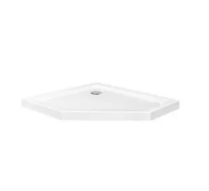 Obrazek BRODZIK PIĘCIOKĄTNY DIAMOND WHITE 80X80X5 K8544