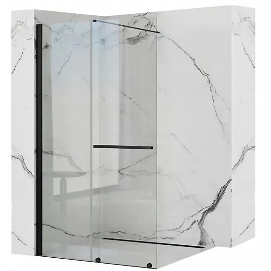 Obrazek Ścianka Walk-in Cortis Rea K8880 120x200 black