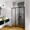 Obrazek Drzwi prysznicowe Alex 100x190 black Rea K9639