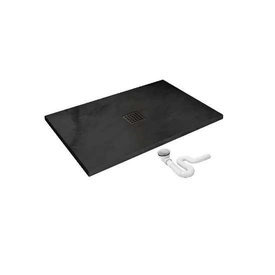 Obrazek BRODZIK PROSTOKĄTNY ROCK BLACK 80X120 K4579