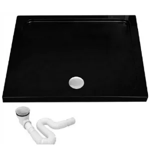 Obrazek Brodzik kwadratowy Savoy Rea K4804 black 80x80