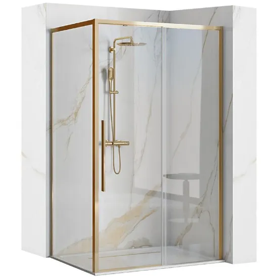 Obrazek Kabina prysznicowa Solar Rea K4900 90x90x195 gold