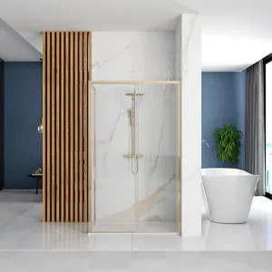 Obrazek Kabina prysznicowa Solar Rea K4900 90x90x195 gold