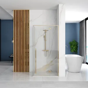Obrazek Kabina prysznicowa Fargo Rea K4903 90x90x195 gold