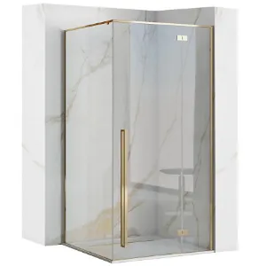Obrazek Kabina prysznicowa Fargo Rea K4907 100x80x195 gold