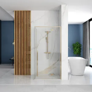Obrazek Kabina prysznicowa Fargo Rea K4907 100x80x195 gold