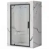 Obrazek Drzwi prysznicowe Rapid Swing 100x195 black Rea K6410