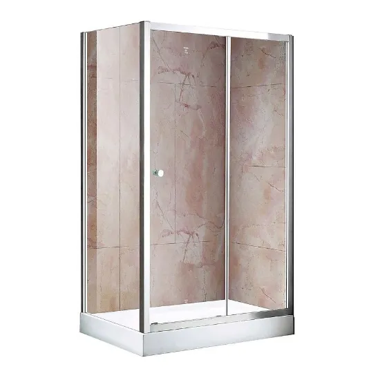 Obrazek Ścianka stała Sigma 70x195 czyste-chrom