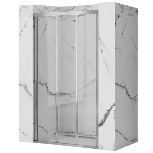 Obrazek Drzwi prysznicowe Alex 80x190 chrom Rea K0287