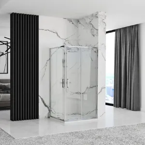 Obrazek Kabina prysznicowa Punto Rea K0867 90x90x190 chrom